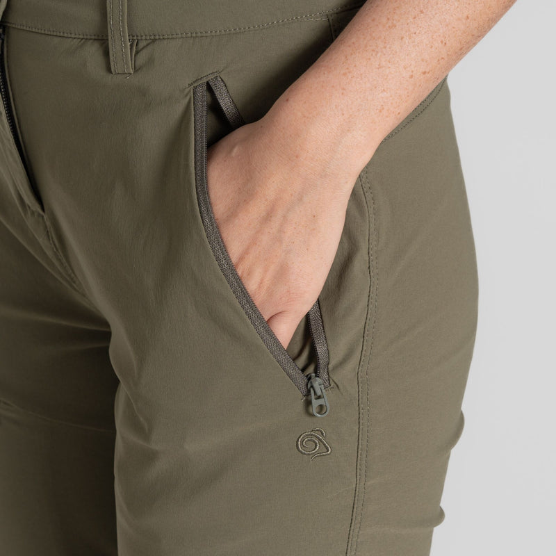 Women's NosiLife Pro Convertible Trouser III- Wild Olive