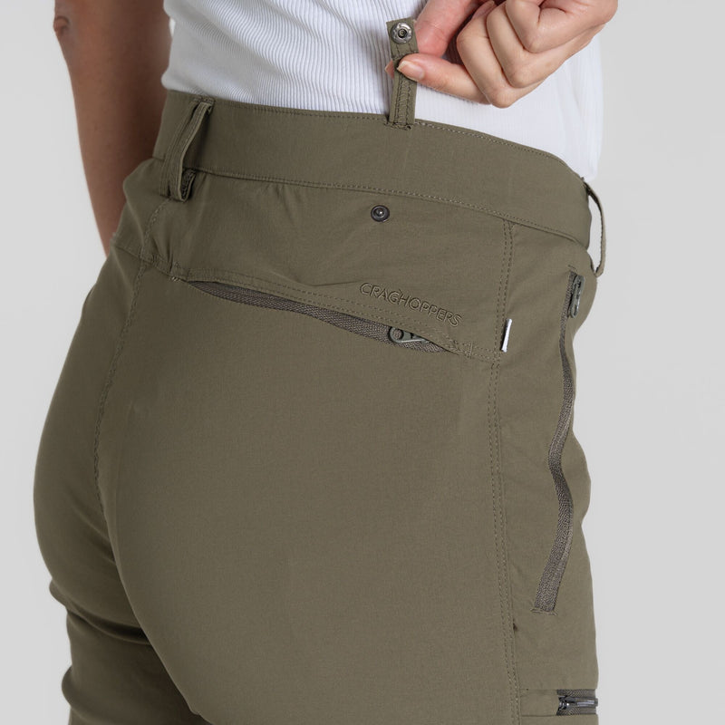 Women's NosiLife Pro Convertible Trouser III- Wild Olive