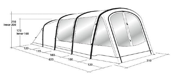 Parkdale 4 Person AirBeam Tent