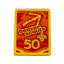 Beaver 50 Challenge Pin