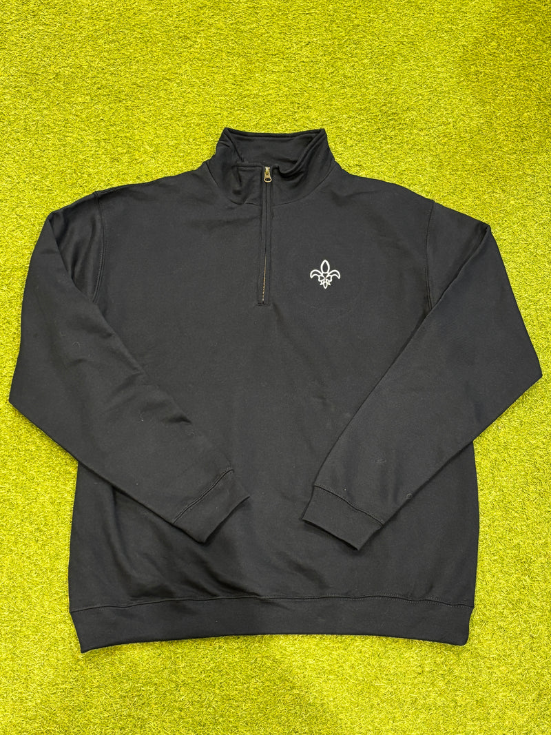 SI Emblem Quarter Zip Sweat Top