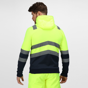 Unisex Hi-Vis Pro Two Tone Overhead Hoodie