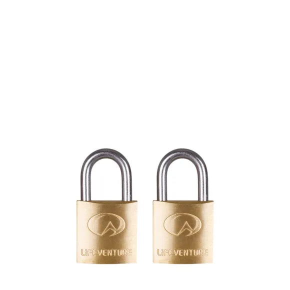 Small Brass Padlocks (2 Pack)