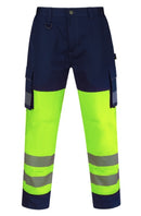 Unisex Guardian Hi-Vis Safety Combat Trousers
