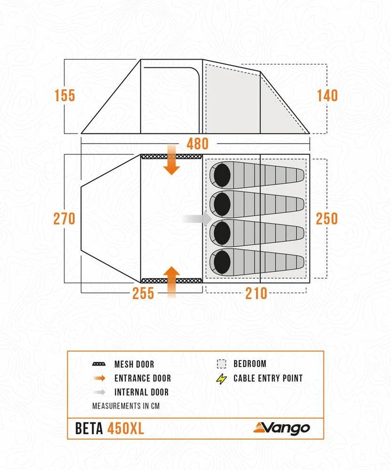 Beta 450XL Tent