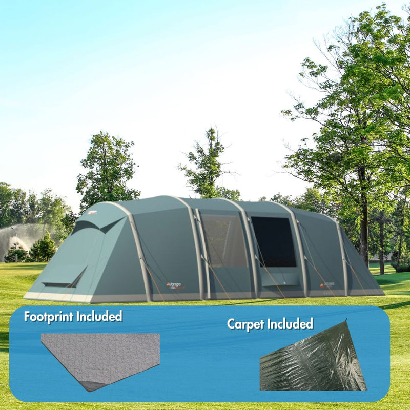 Vango Castlewood Air 800XL Package - INCLUDES FREE CARPET & FOOTPRINT