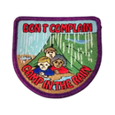 Don't Complain Camp in the Rain