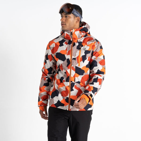 Men's Edge Ski Jacket - Puffins Camo