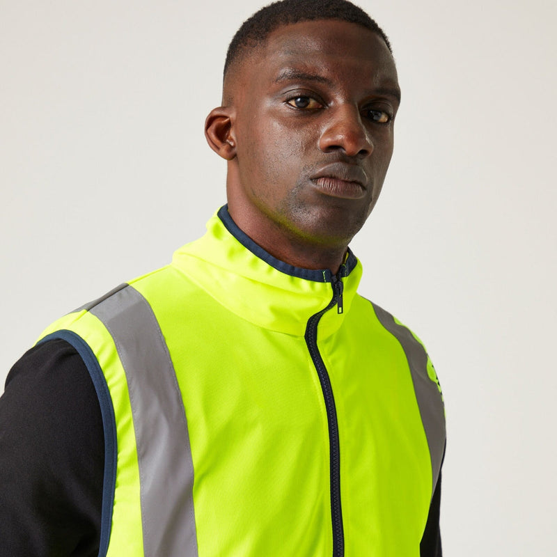 Unisex Hi-Vis Pro Full Zip Gilet