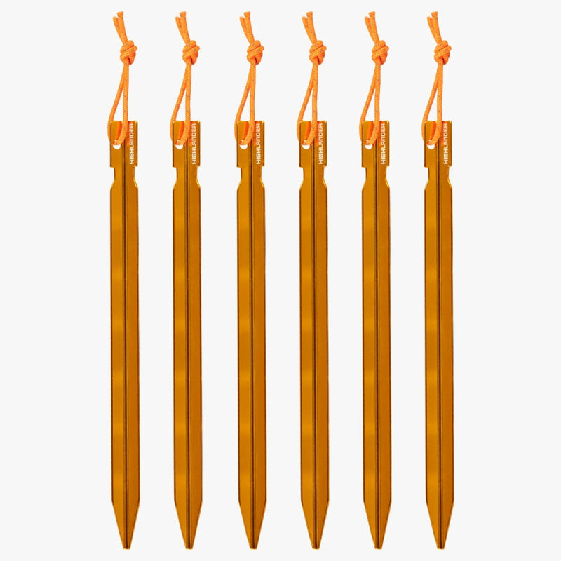 Arrow Aluminium Pegs 7 Inch 6 Pack