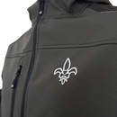 SI Emblem Branded Mens Hooded Softshell Jacket