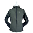 SI Emblem Branded Mens Hooded Softshell Jacket