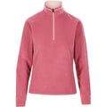 Women's Skylar Half Zip Fleece Top - Rose Blush