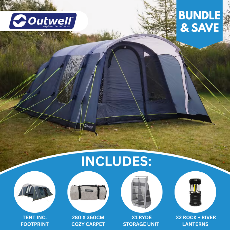 outwell explorer tent Colorado 6 Air Inflatable Tent Package