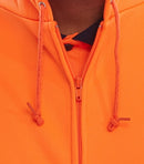 Unisex Hi-Vis Fully Zipped Hoodie