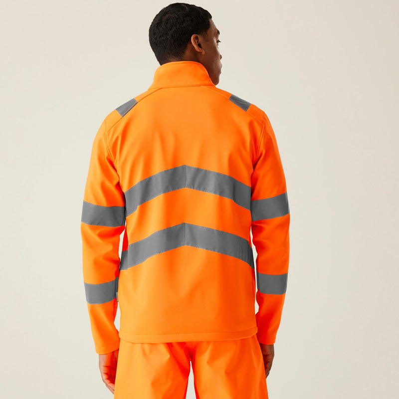 Unisex Hi-Vis Pro Ablaze Softshell