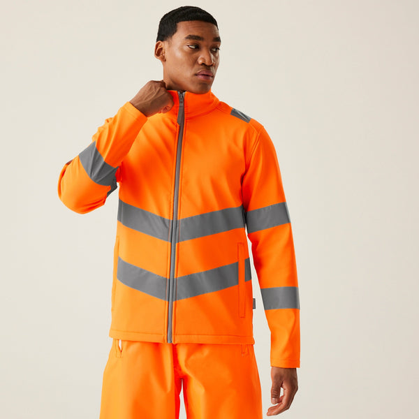 Unisex Hi-Vis Pro Ablaze Softshell