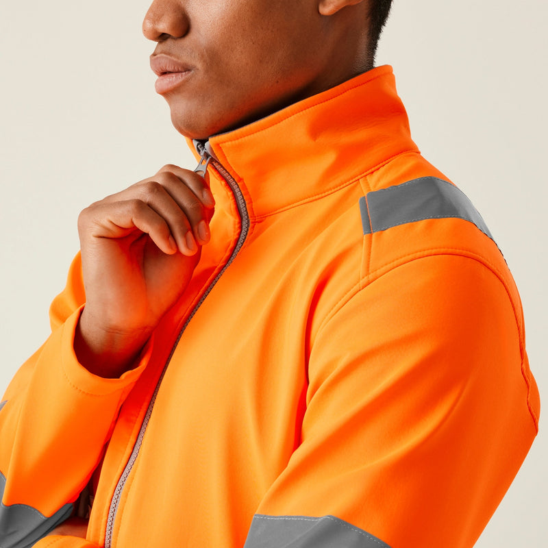 Unisex Hi-Vis Pro Ablaze Softshell