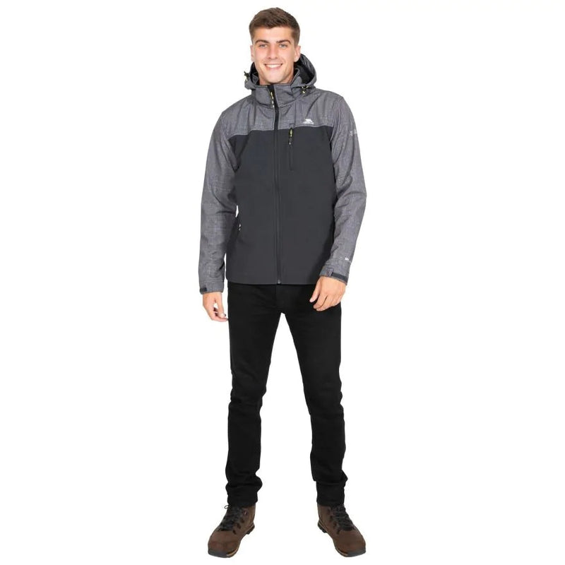 Men's Abbott Softshell Jacket - Dark Grey