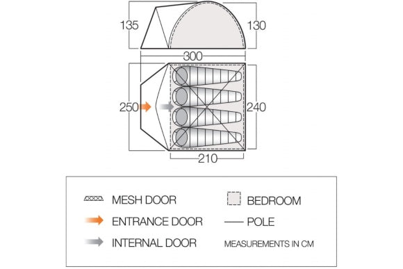 Alpha 400 CLR Tent