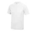 Custom cool tee in Arctic White