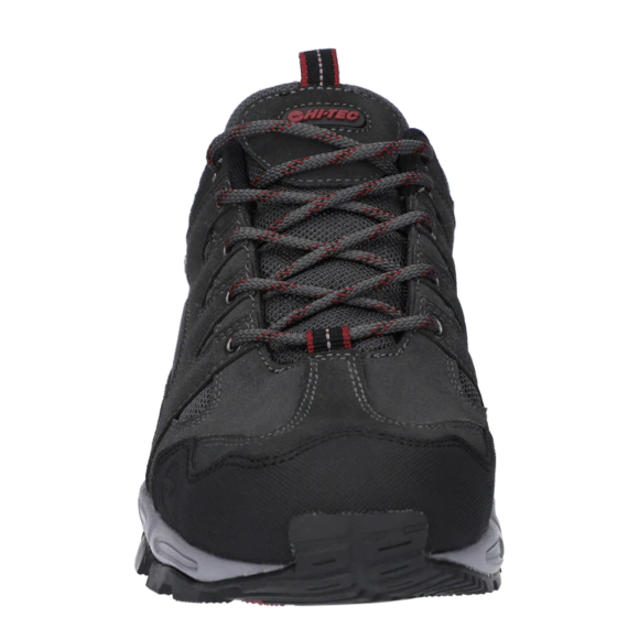 Men's Auckland Lite Waterproof Walking Shoe - Graphite/Red