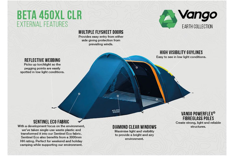 Beta 450XL CLR Tent