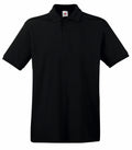 Custom polo in Black