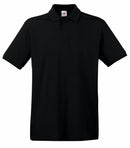 Custom polo in Black