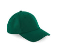 Custom baseball cap in Bottle Green