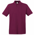Custom polo in Burgundy