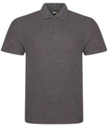 Custom polo in Charcoal Grey