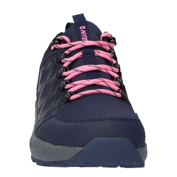 Women's Diamonde Low Waterproof Shoes - Navy / Pink