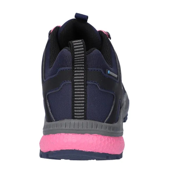 Women's Diamonde Low Waterproof Shoes - Navy / Pink