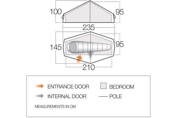 F10 Helium UL 1 Tent