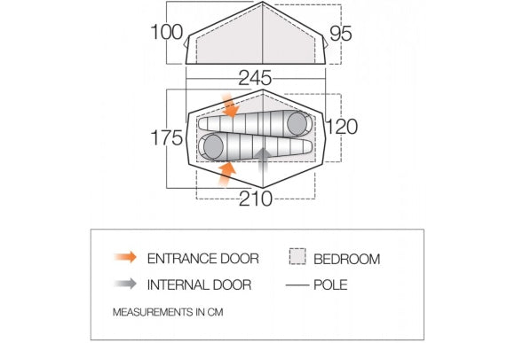 F10 Helium UL 2 Tent