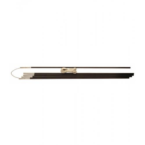 9.5mm x 65cm (5 pack) Fibreglass Pole Set