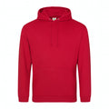 Custom hoodie in Fire Red