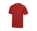 Custom cool tee in Fire Red
