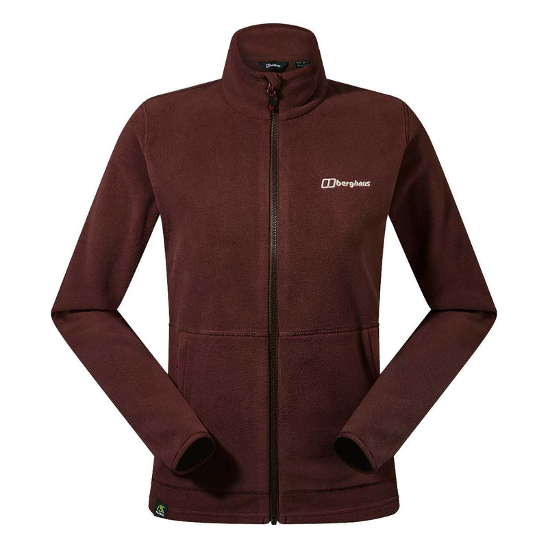 Women s Prism 2.0 Micro Full Zip Fleece Cedar Brown Fast Delivery thescoutshop.ie