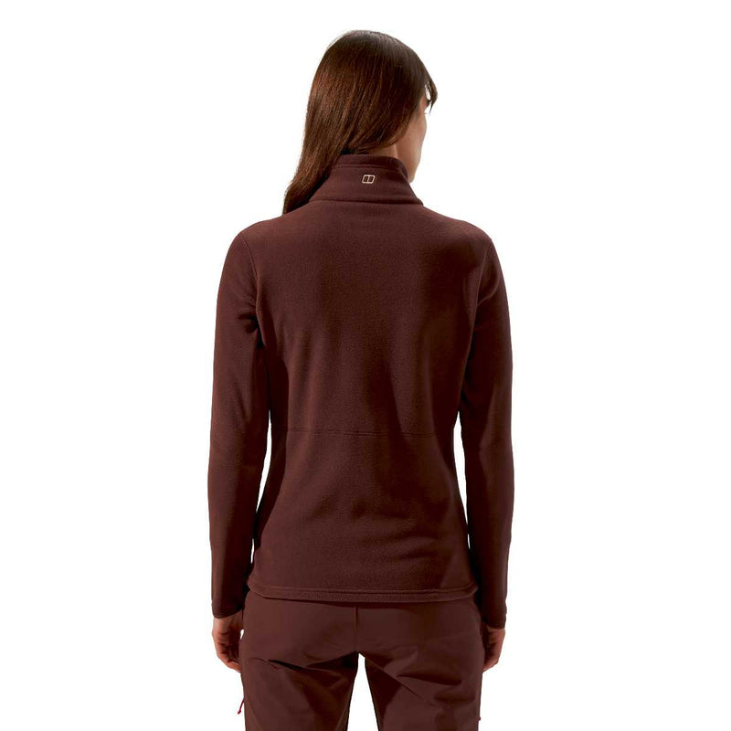 Women's Prism 2.0 Micro Full Zip Fleece - Cedar Brown