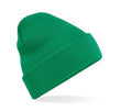Custom beanie in Kelly Green