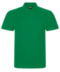 Custom polo in Kelly Green