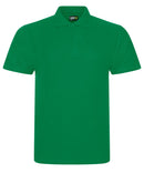 Custom polo in Kelly Green