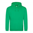 Custom hoodie in Kelly Green