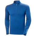 Men's Lifa Merino Midweight Half Zip Baselayer - Deep Blue