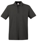 Custom polo in Light Graphite