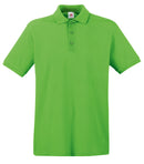 Custom polo in Lime Green