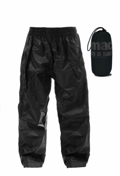 Mac in a Sac Junior OverTrousers - Black