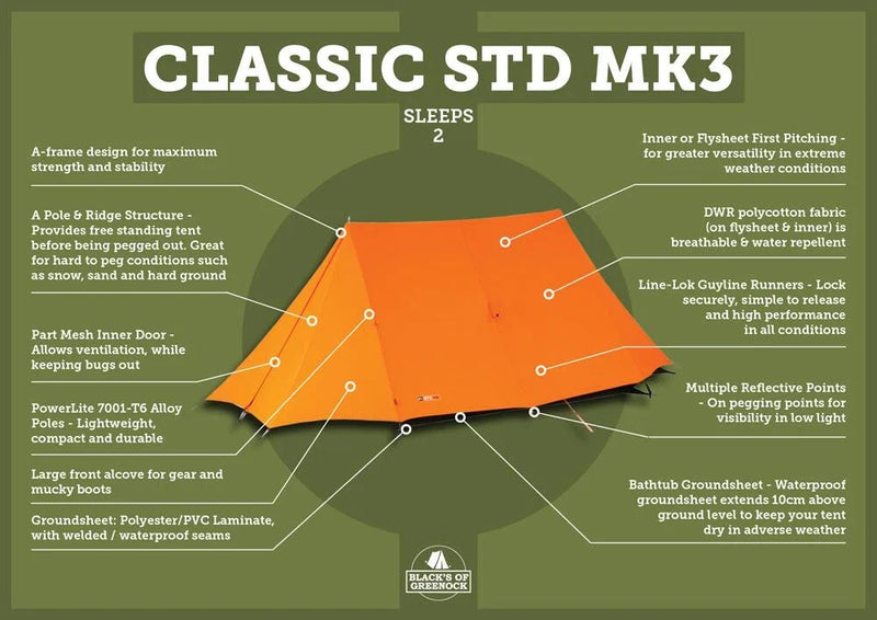 ten tent Force 10 MK3 Classic Tent | Fast Delivery